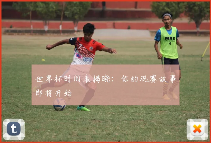 世界杯时间表揭晓:你的观赛故事即将开始